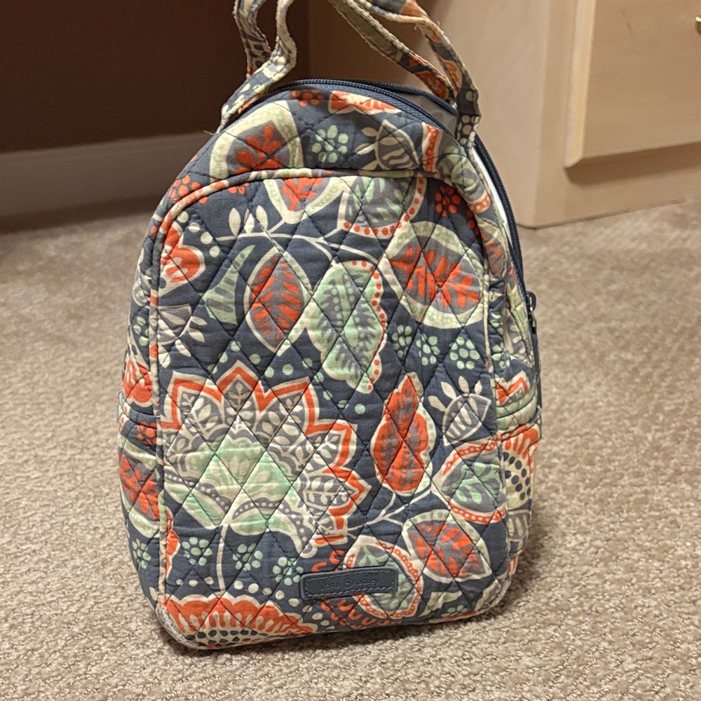 Vera Bradley Multicolor Floral Lunch Bag